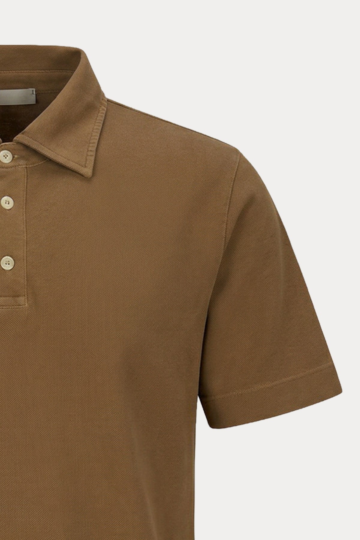 Manifattura Regular Fit Pike Kumaş Polo Yaka T-shirt-T-shirt-Libas