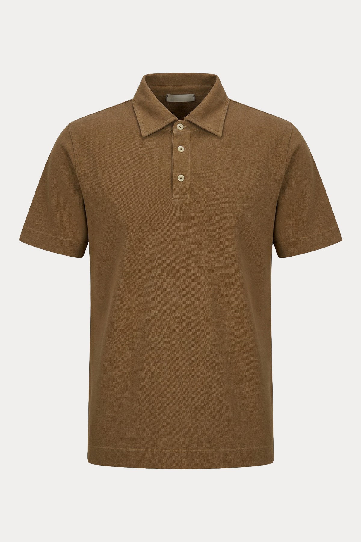 Manifattura Regular Fit Pike Kumaş Polo Yaka T-shirt-T-shirt-Libas