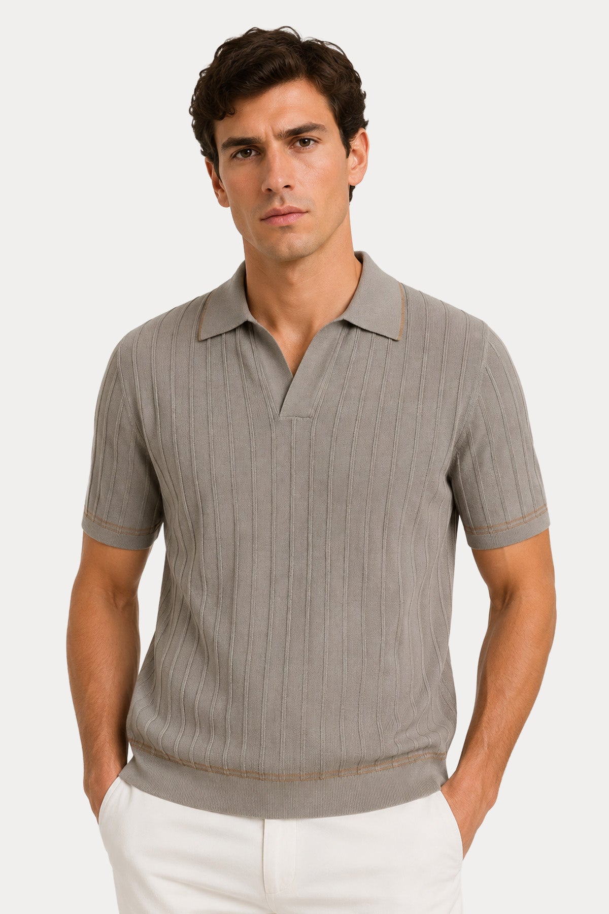 Manifattura Regular Fit Polo Yaka İnce Örgü Triko