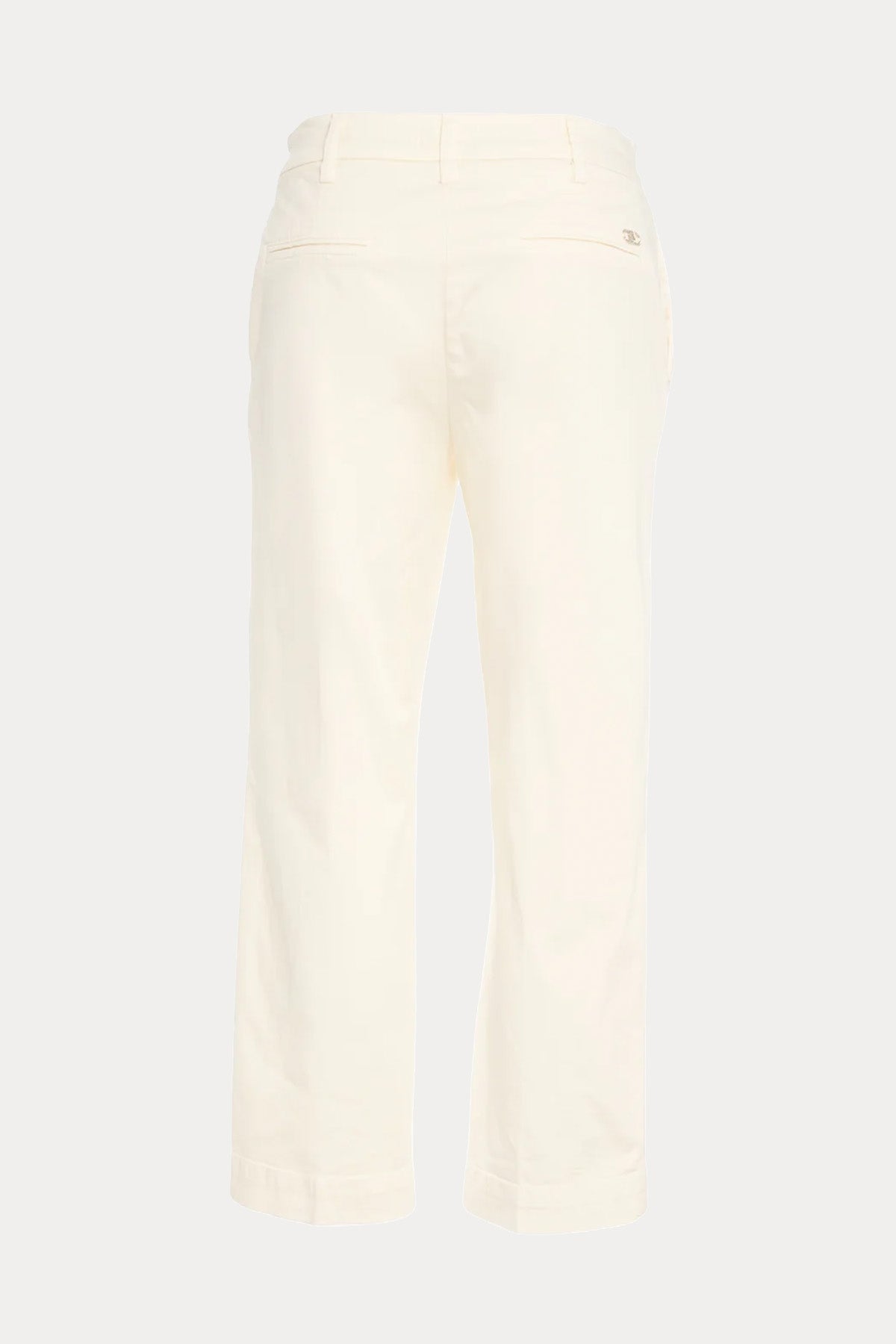 Liu Jo Straight Fit Crop Paça Streç Pantolon