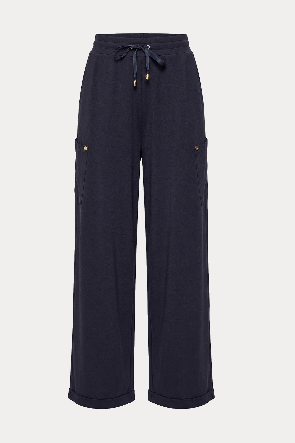 Liu Jo Relaxed Fit Beli Lastikli Streç Pantolon-Pantolon-Libas