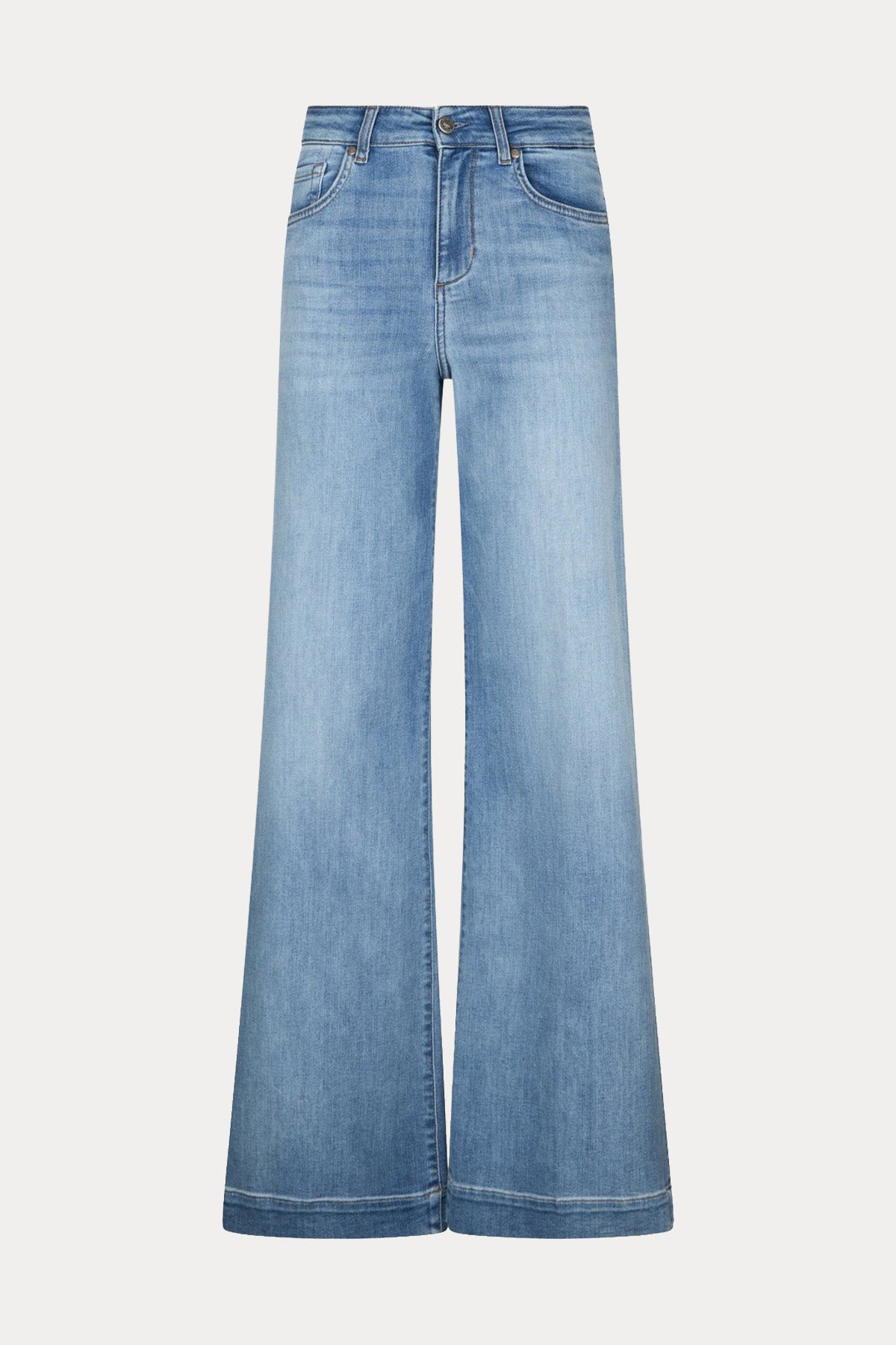 Liu Jo Straight Fit Çan Paça Yıkamalı Jeans