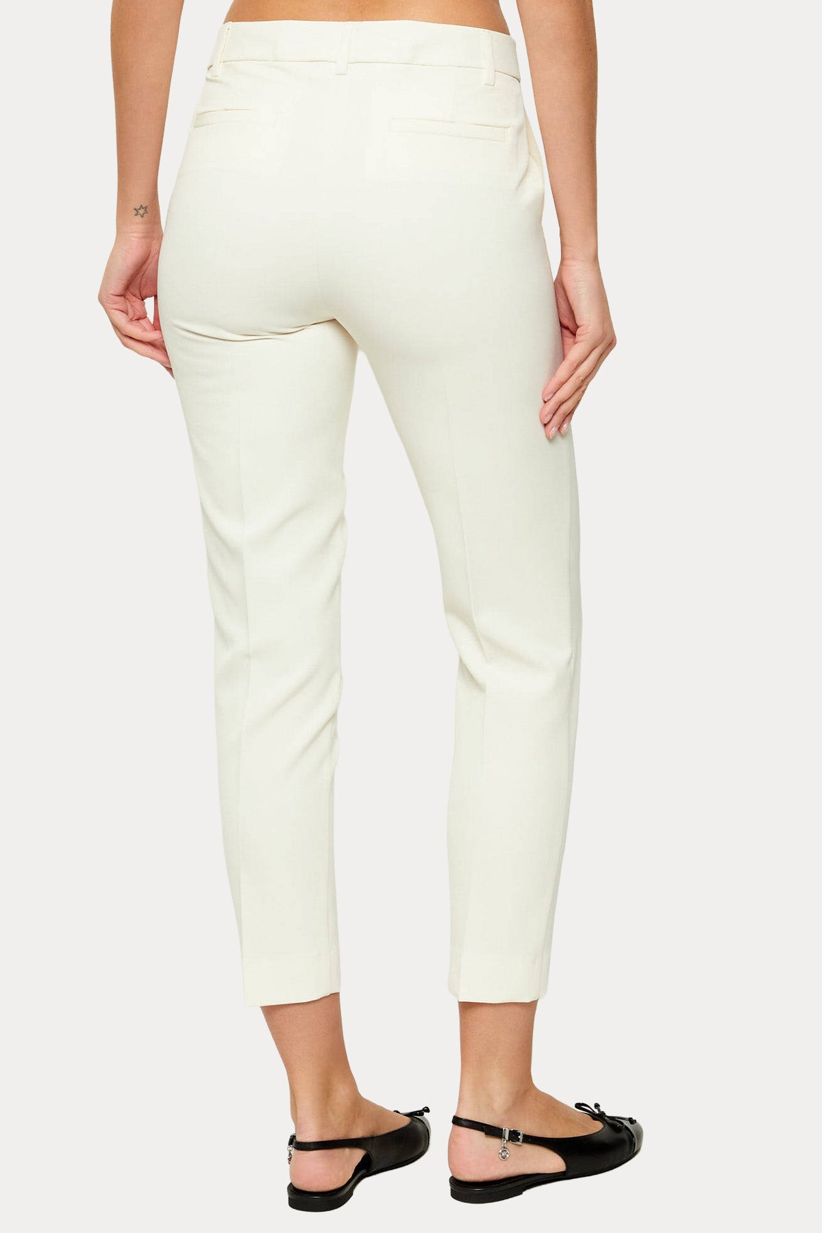 Liu Jo Straight Fit Yandan Cepli Streç Pantolon