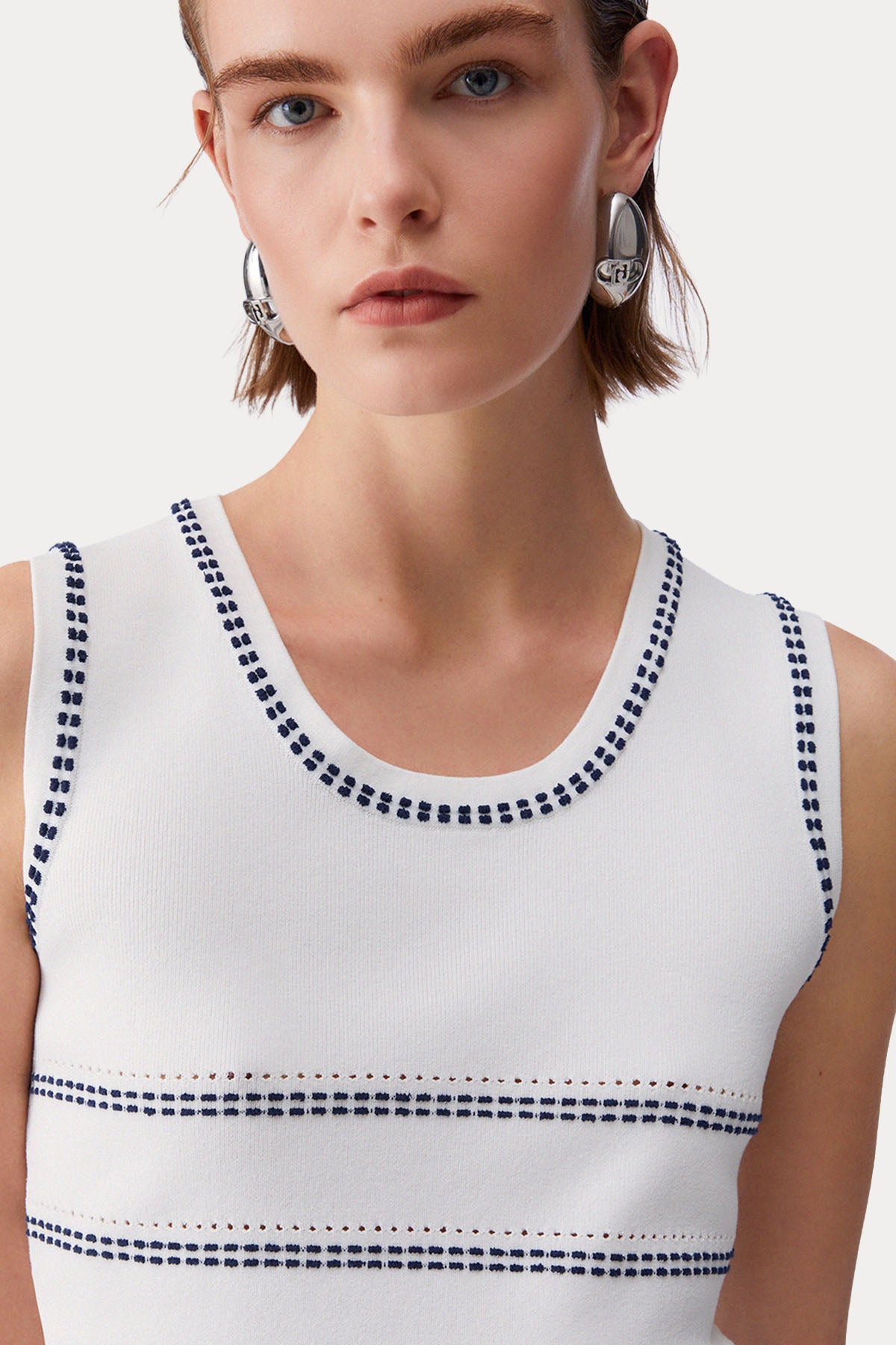 Liu Jo Slim Fit İnce Örgü Bluz