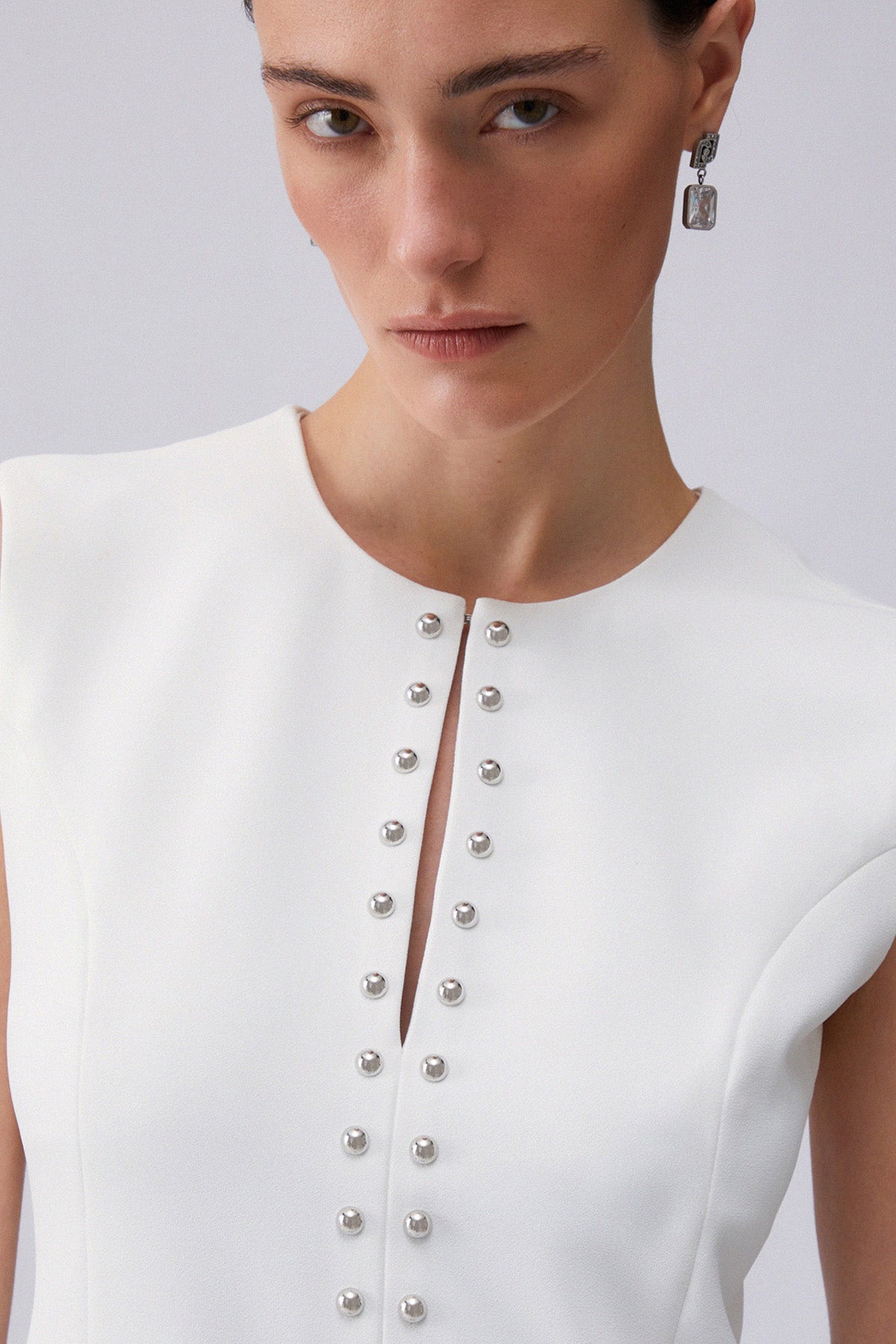 Liu Jo Slim Fit Troklu Mini Elbise