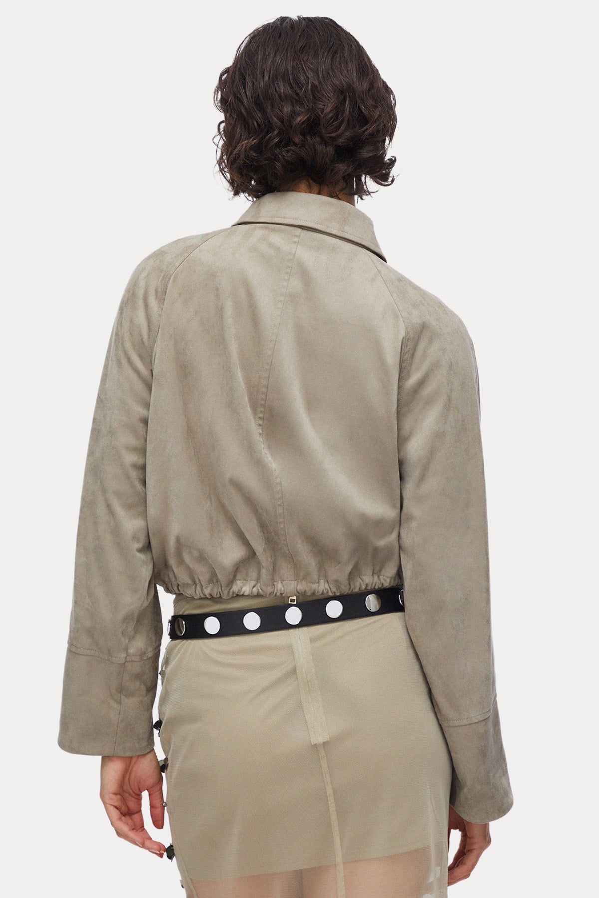 Liu Jo Loose Fit Süet Ceket