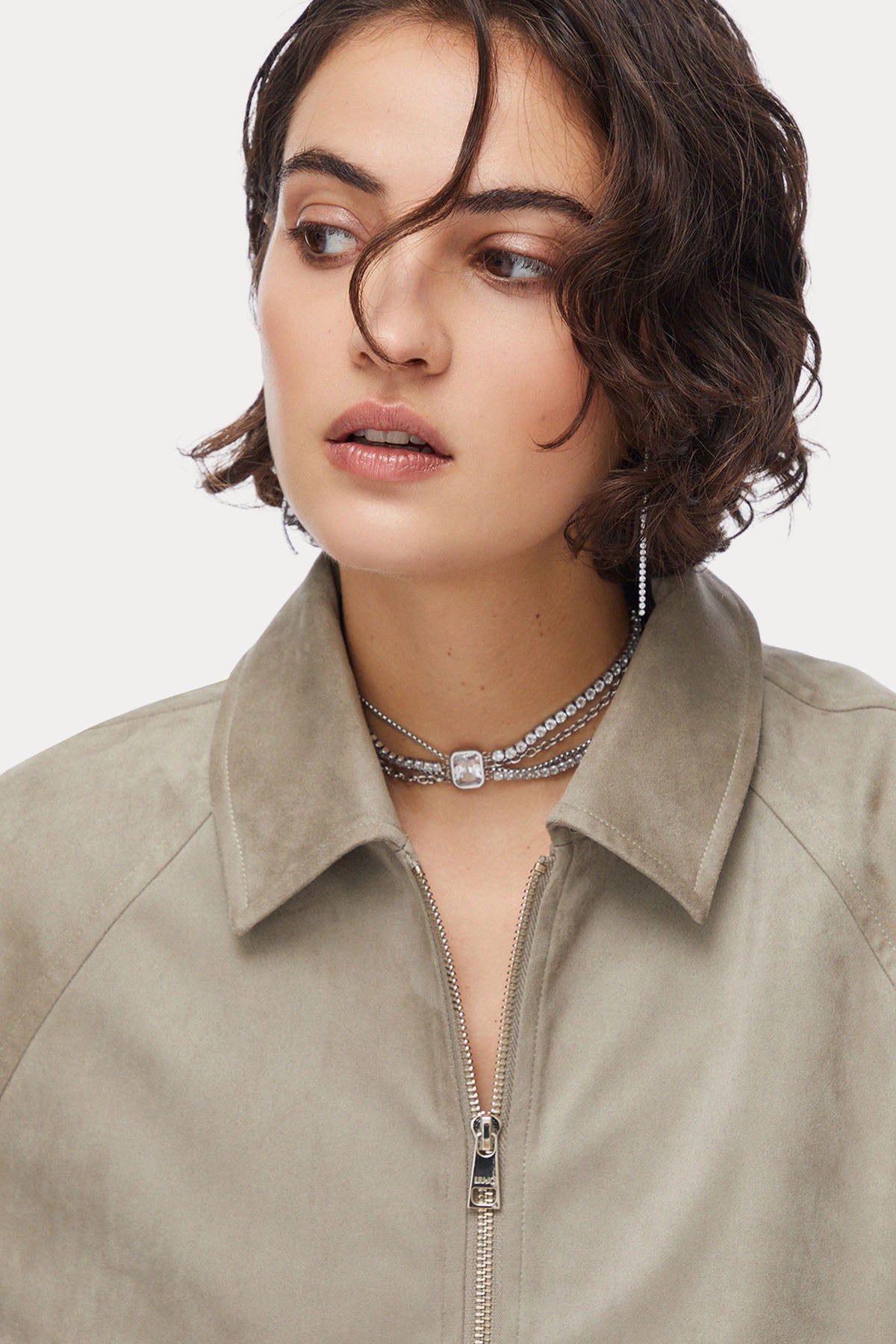 Liu Jo Loose Fit Süet Ceket