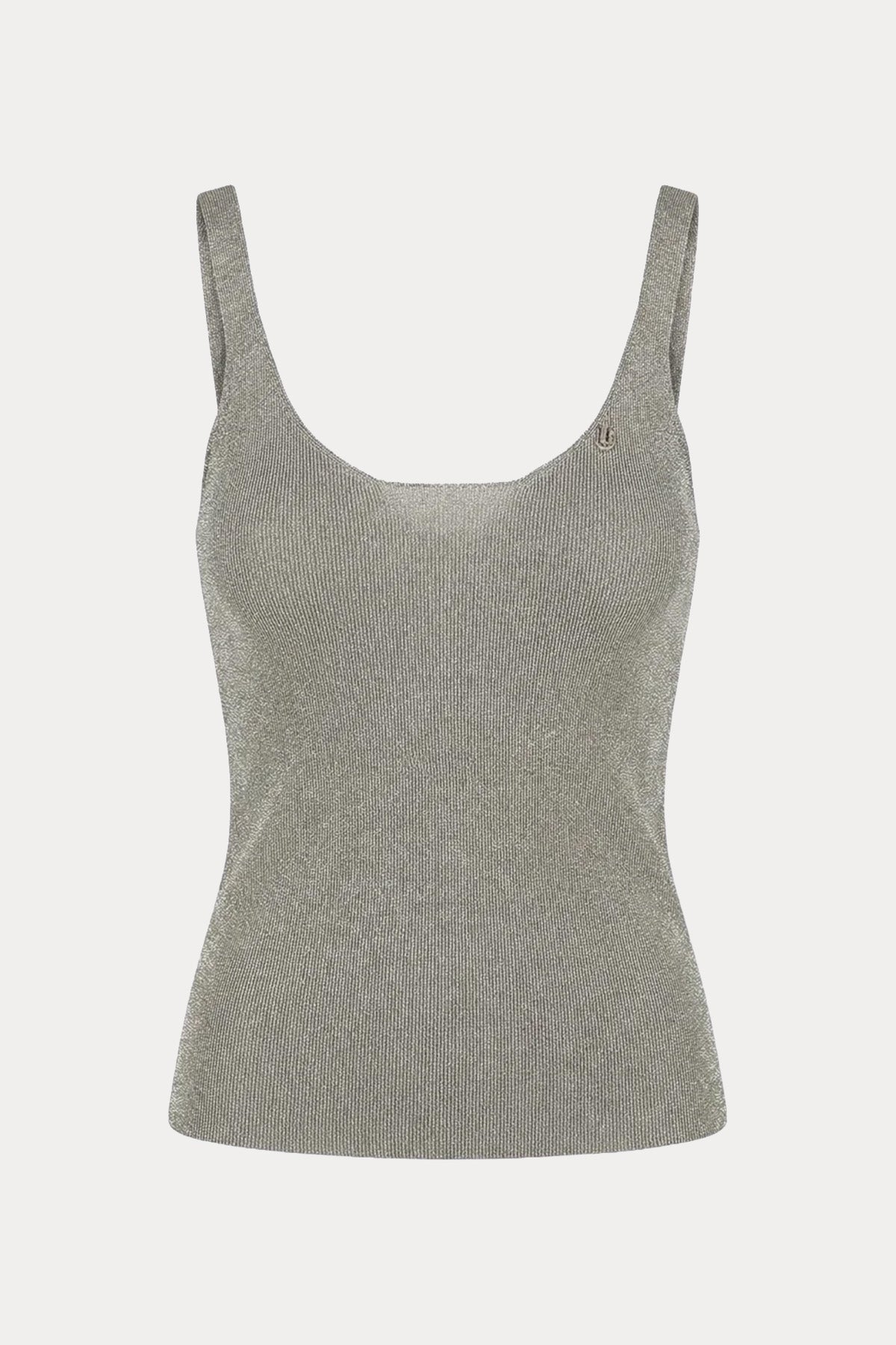 Liu Jo Slim Fit Metalik İplikli Bluz