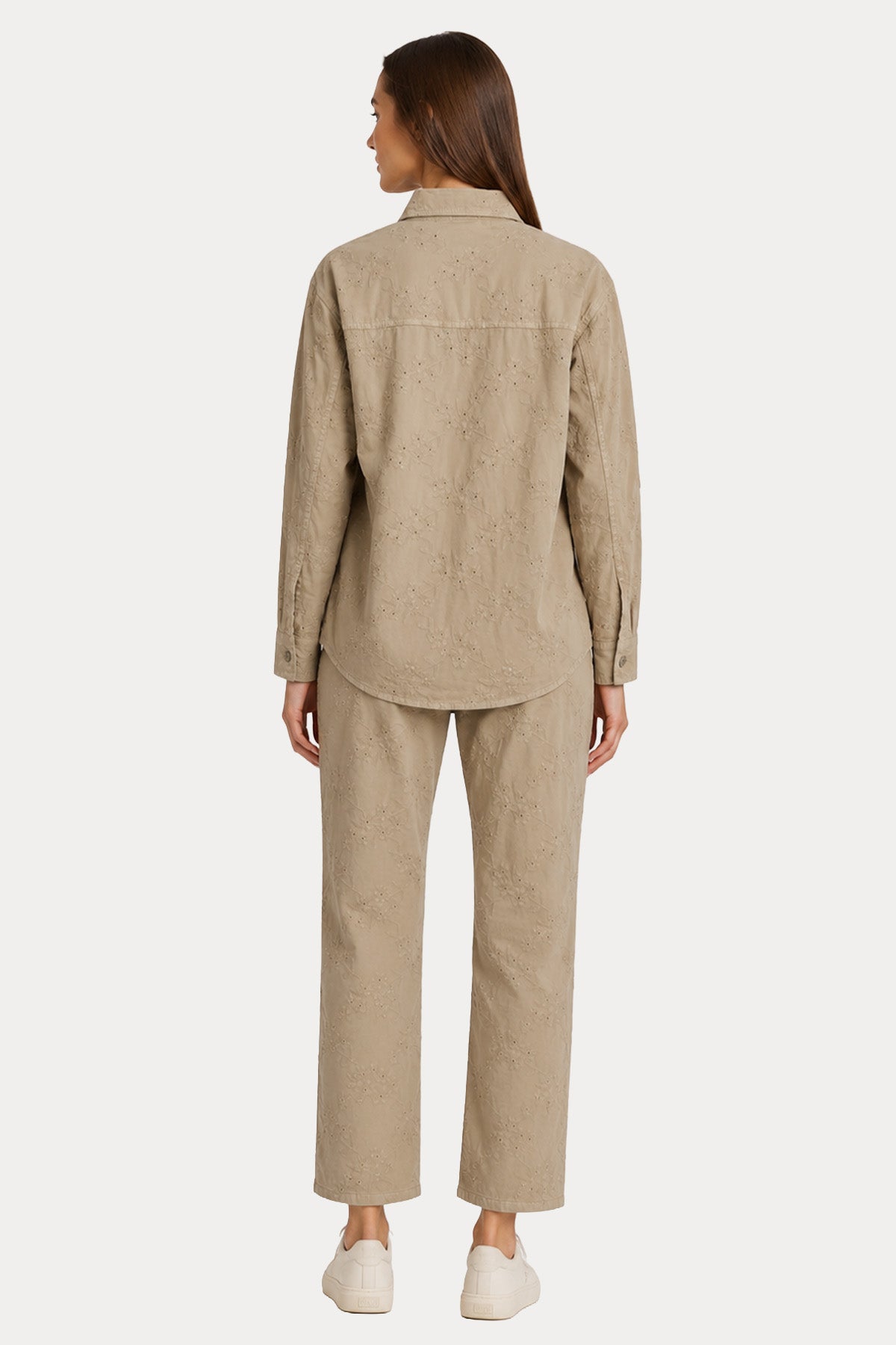 Liu Jo Relaxed Fit Nakış Desenli Gömlek Ceket
