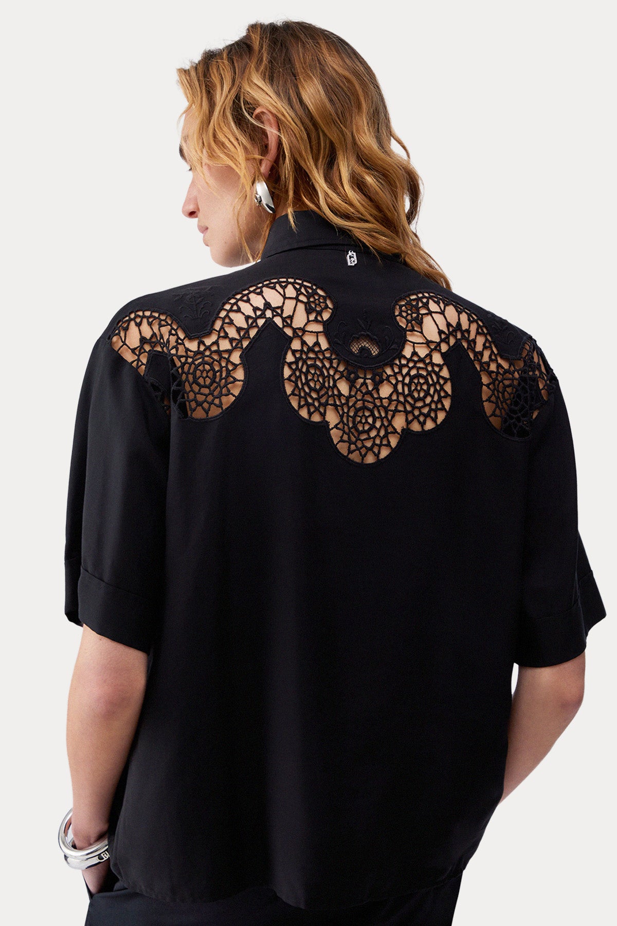 Liu Jo Regular Fit Nakış Desenli Gömlek-Gömlek-Libas