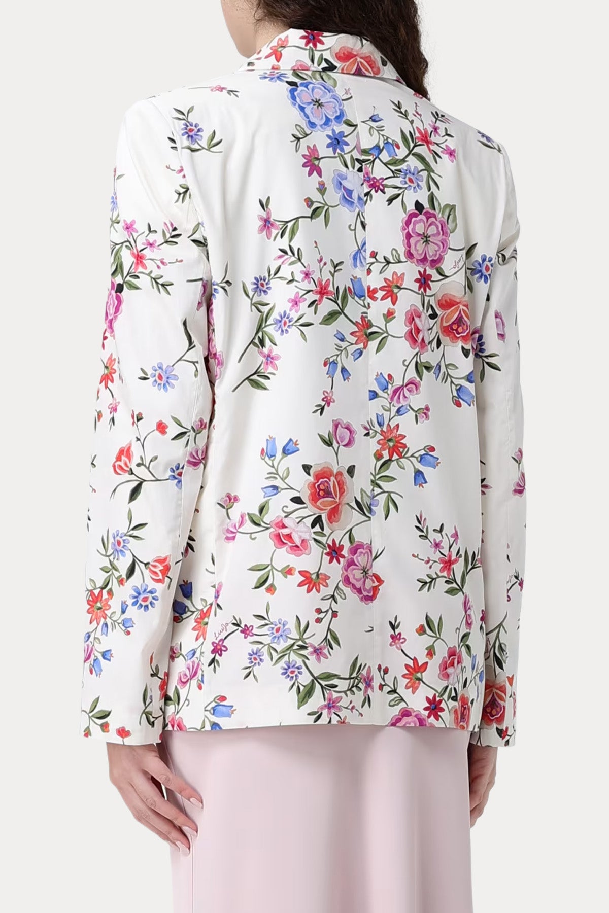 Liu Jo Relaxed Fit Çiçek Desenli Blazer Ceket