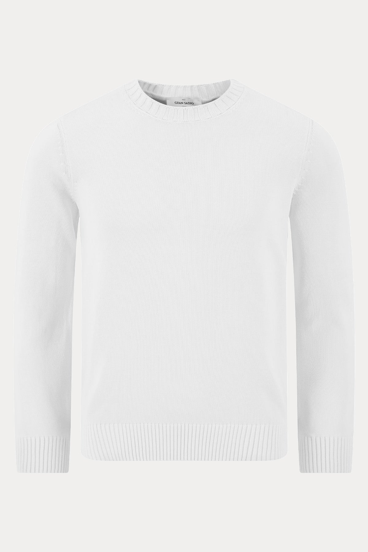 Gran Sasso Regular Fit Yuvarlak Yaka İnce Örgü Triko
