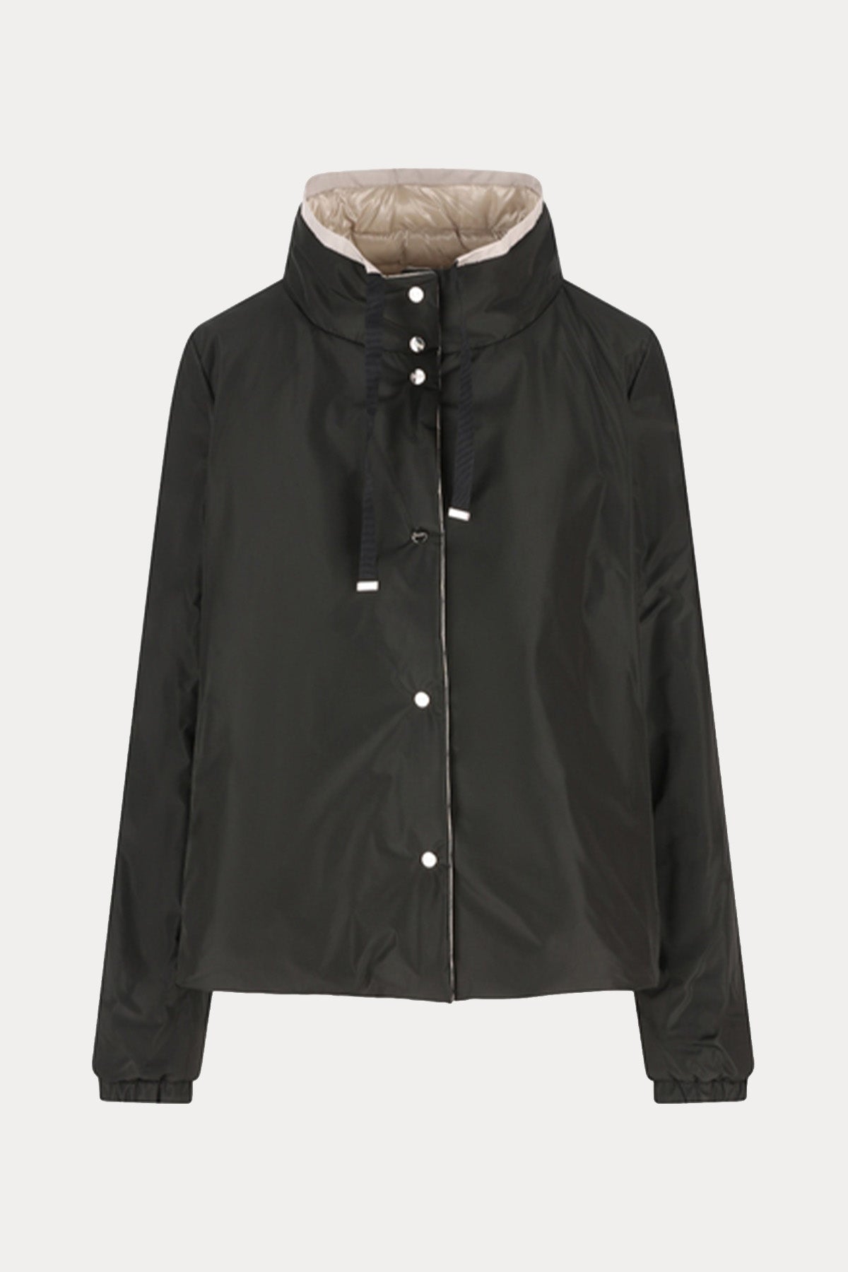 Herno Regular Fit Dik Yaka Çift Taraflı Puffer Ceket