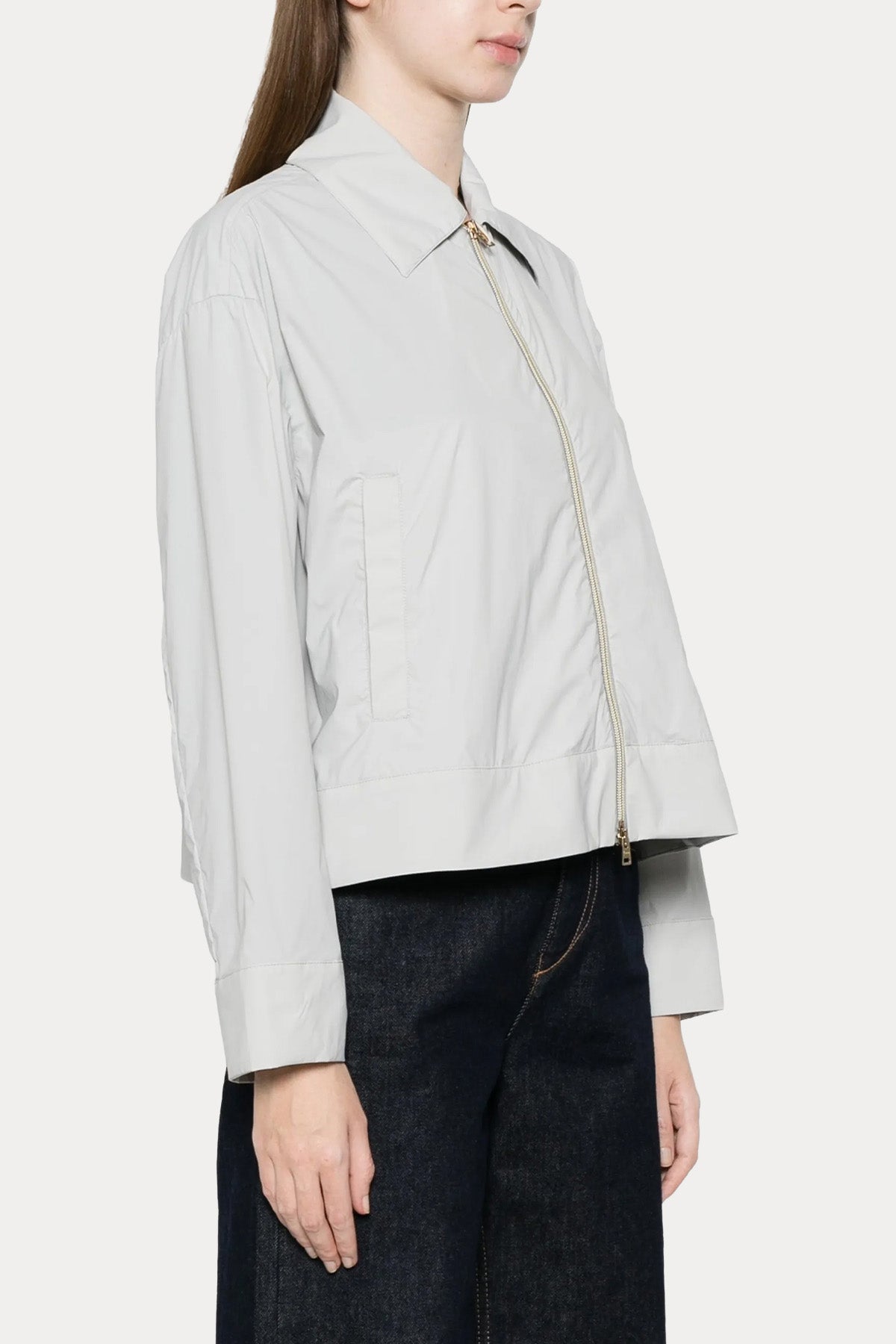 Herno Relaxed Fit Streç İnce Ceket