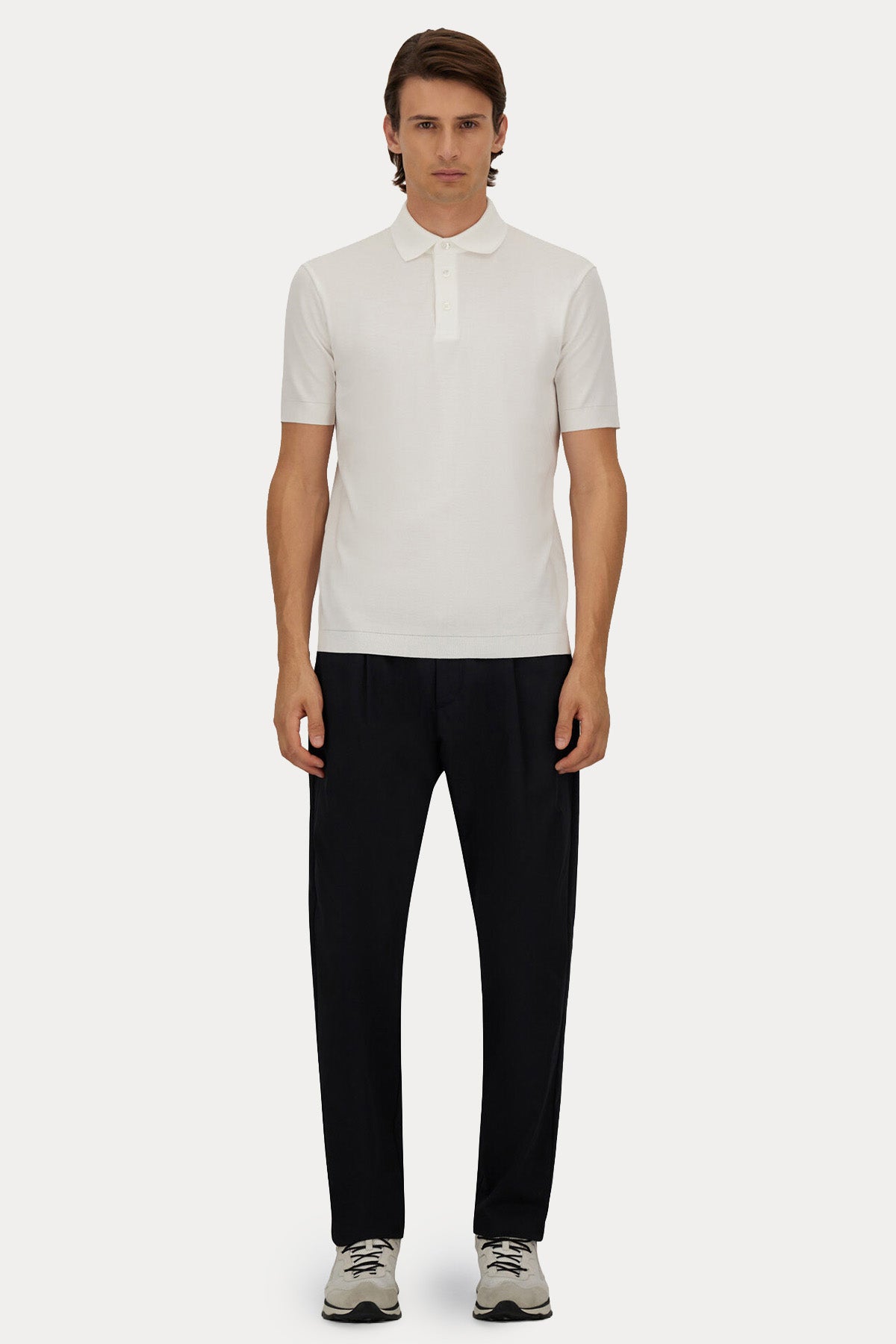 Herno Regular Fit Polo Yaka T-shirt-T-shirt-Libas