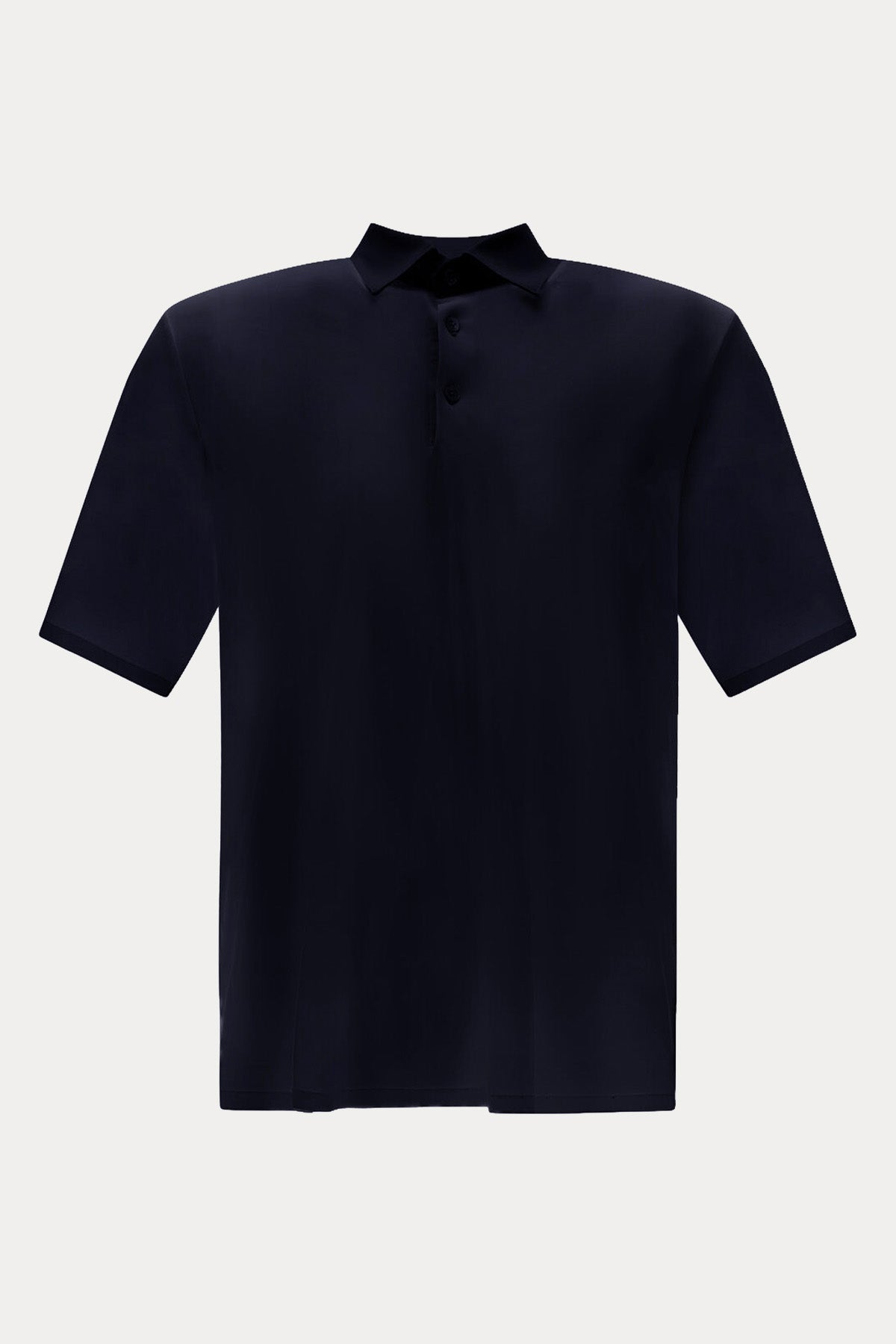 Herno Regular Fit Polo Yaka Streç T-shirt-T-shirt-Libas