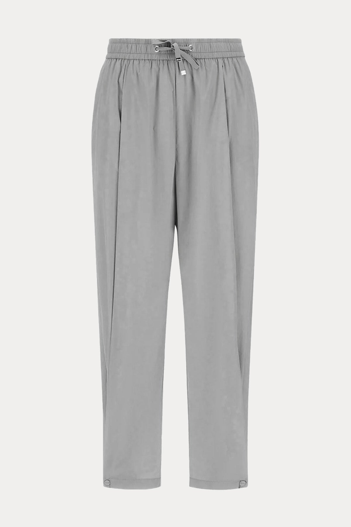 Herno Relaxed Fit Beli Lastikli Tek Pile Streç Pantolon-Pantolon-Libas