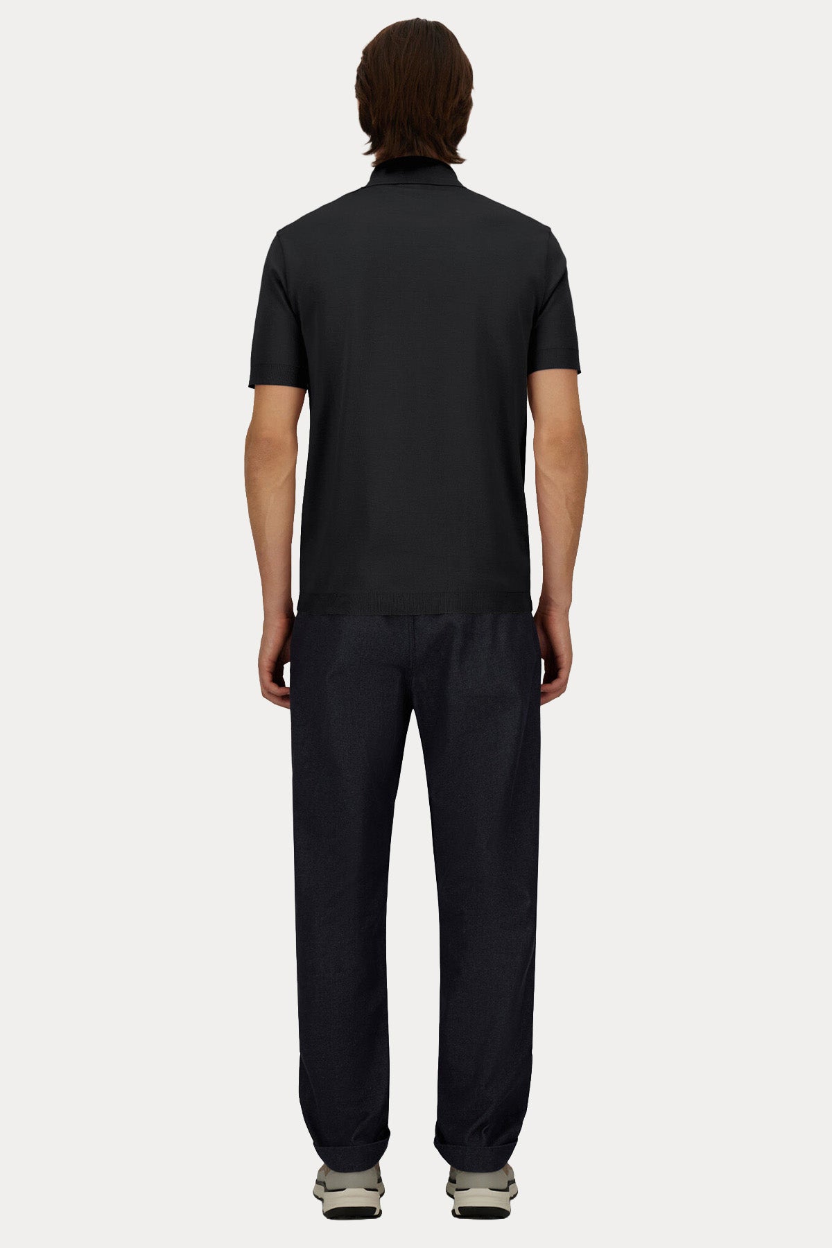 Herno Regular Fit Polo Yaka T-shirt-T-shirt-Libas