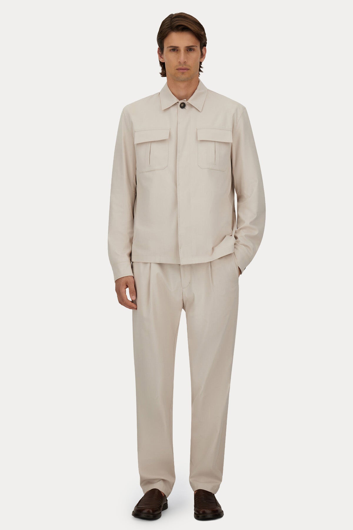 Herno Relaxed Fit Cep Detaylı Ceket-Ceket-Libas