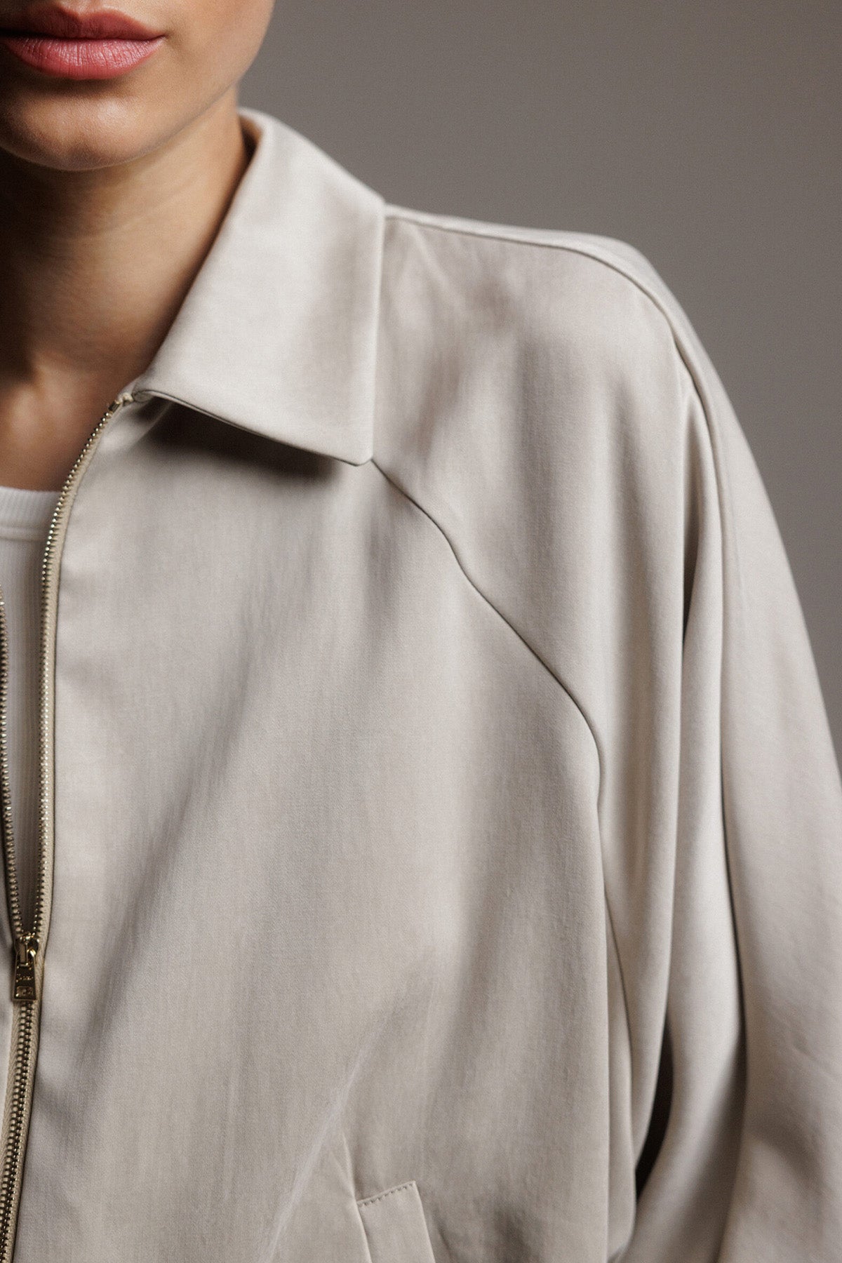 Herno Relaxed Fit Beli Büzgülü Ceket