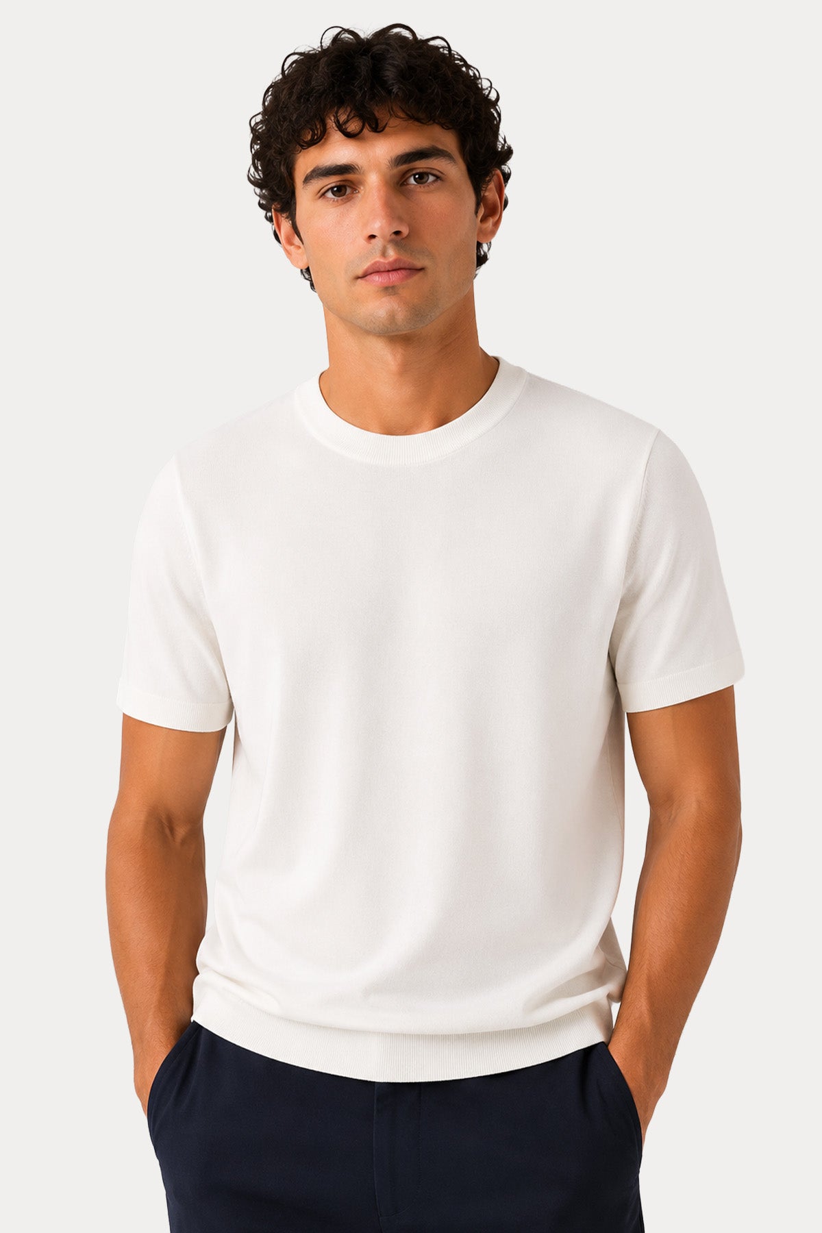 Herno Regular Fit Yuvarlak Yaka T-shirt
