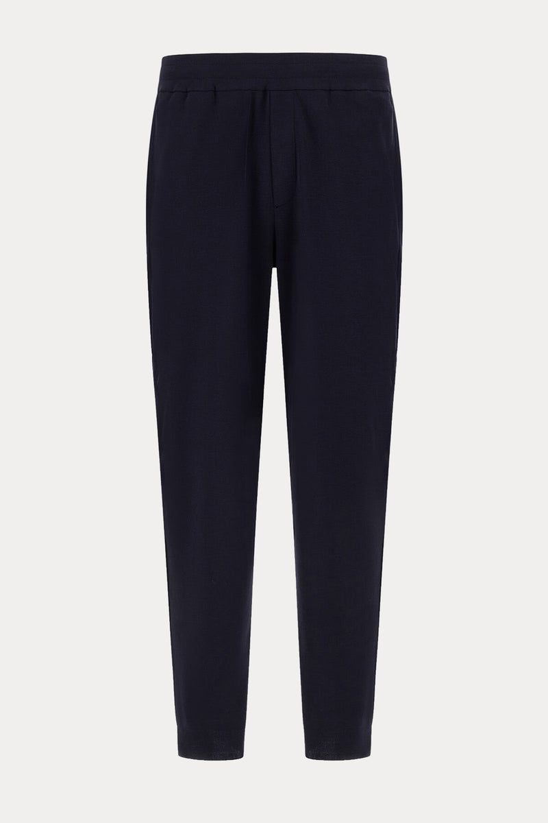 Herno Regular Fit Beli Lastikli Jogger Pantolon-Pantolon-Libas