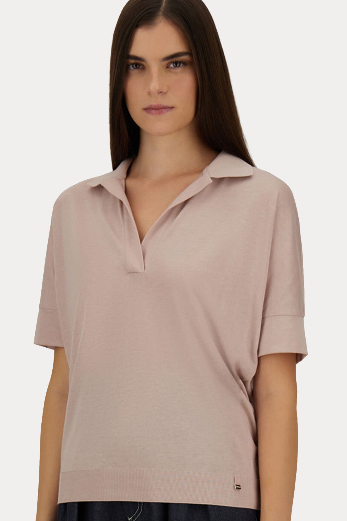 Herno Regular Fit Polo Yaka T-shirt-T-shirt-Libas