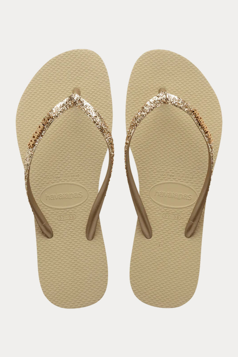 Havaianas Slim Glitter II Parmak Arası Terlik-Terlik-Libas