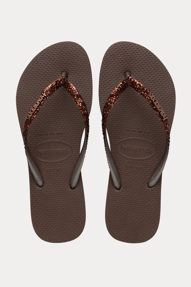 Havaianas Slim Glitter II Parmak Arası Terlik-Terlik-Libas