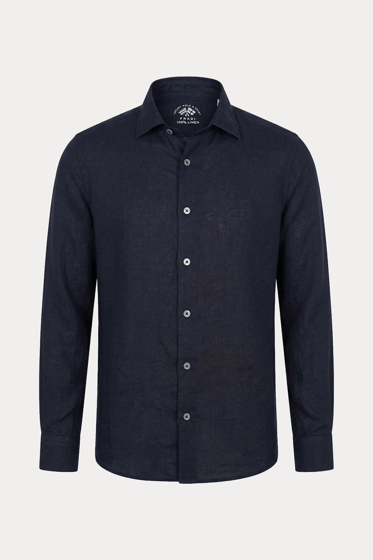 Fradi Regular Fit Keten Gömlek-Gömlek-Libas