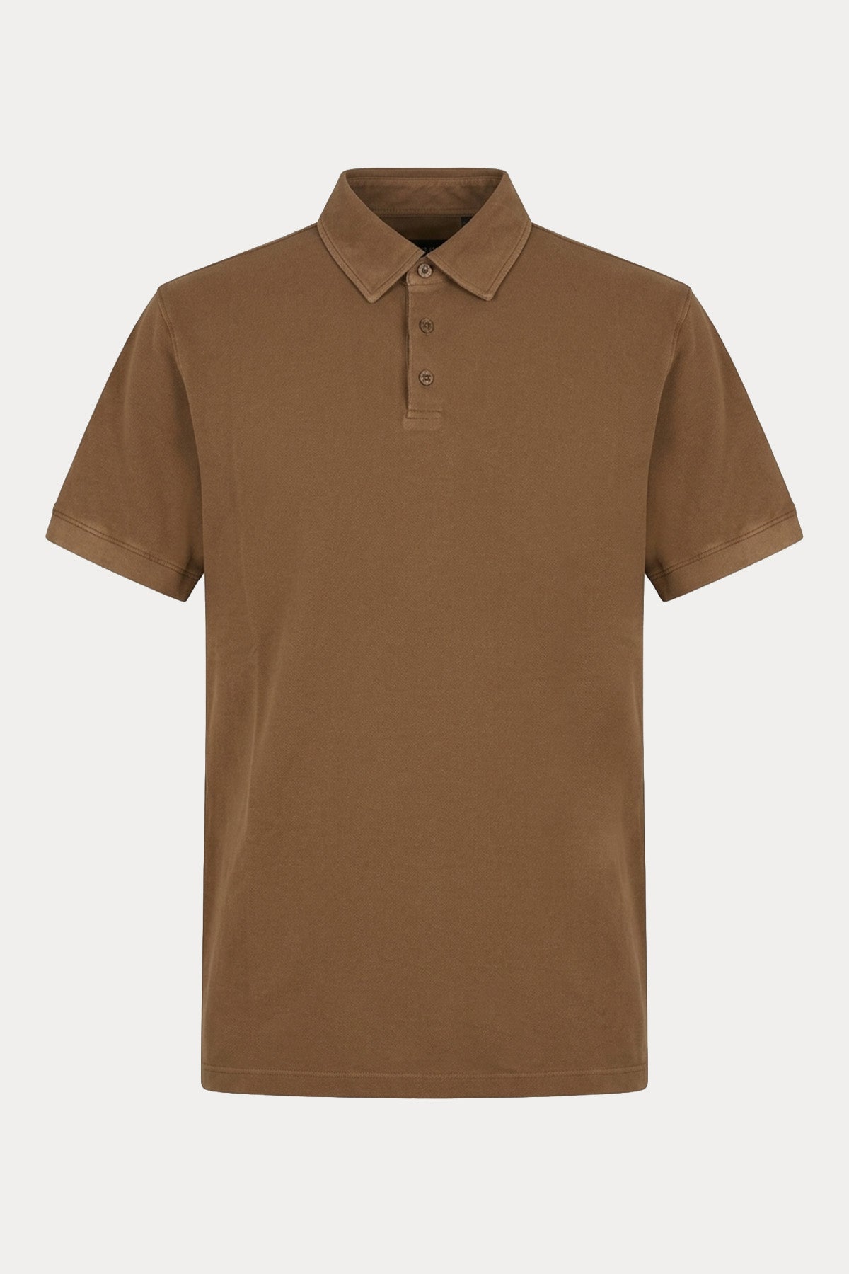 Fradi Regular Fit İnce Pike Dokulu Streç Polo Yaka T-shirt-T-shirt-Libas