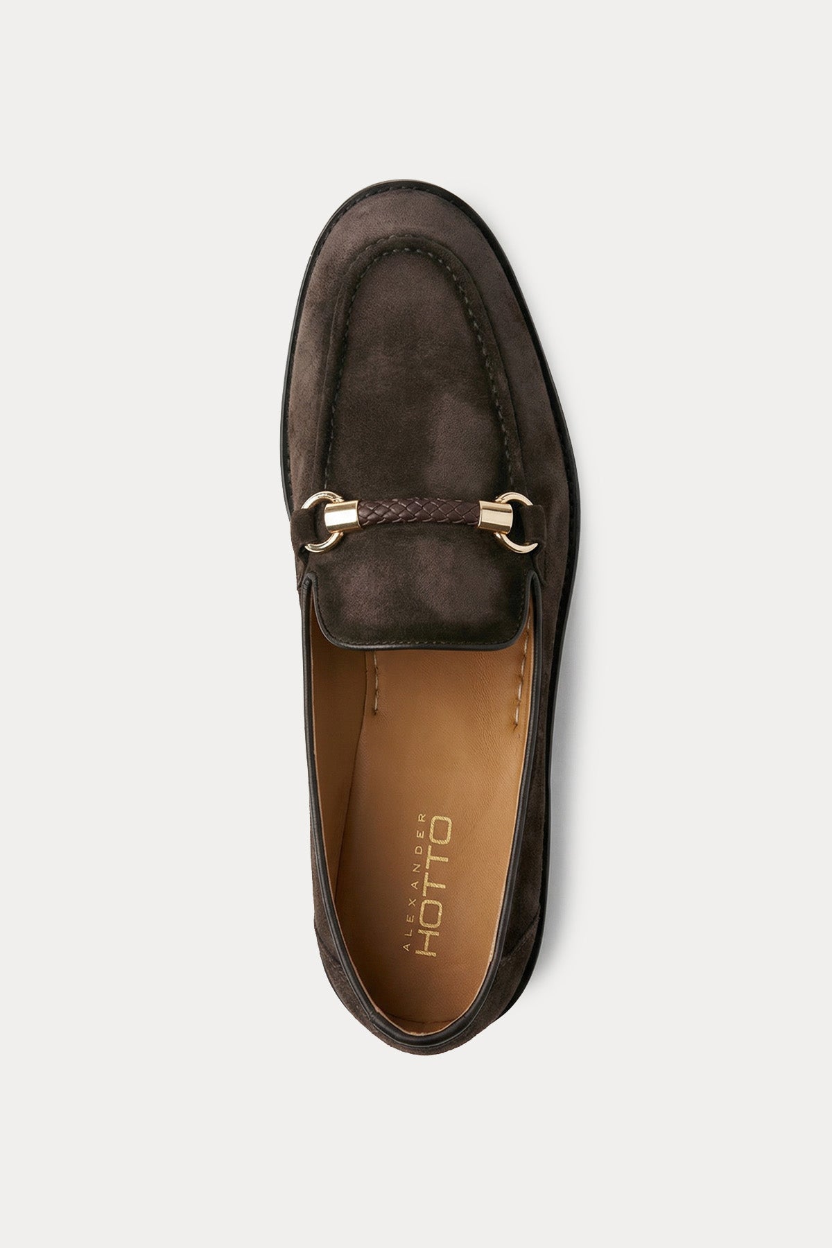 Alexander Hotto Tokalı Süet Loafer Ayakkabı