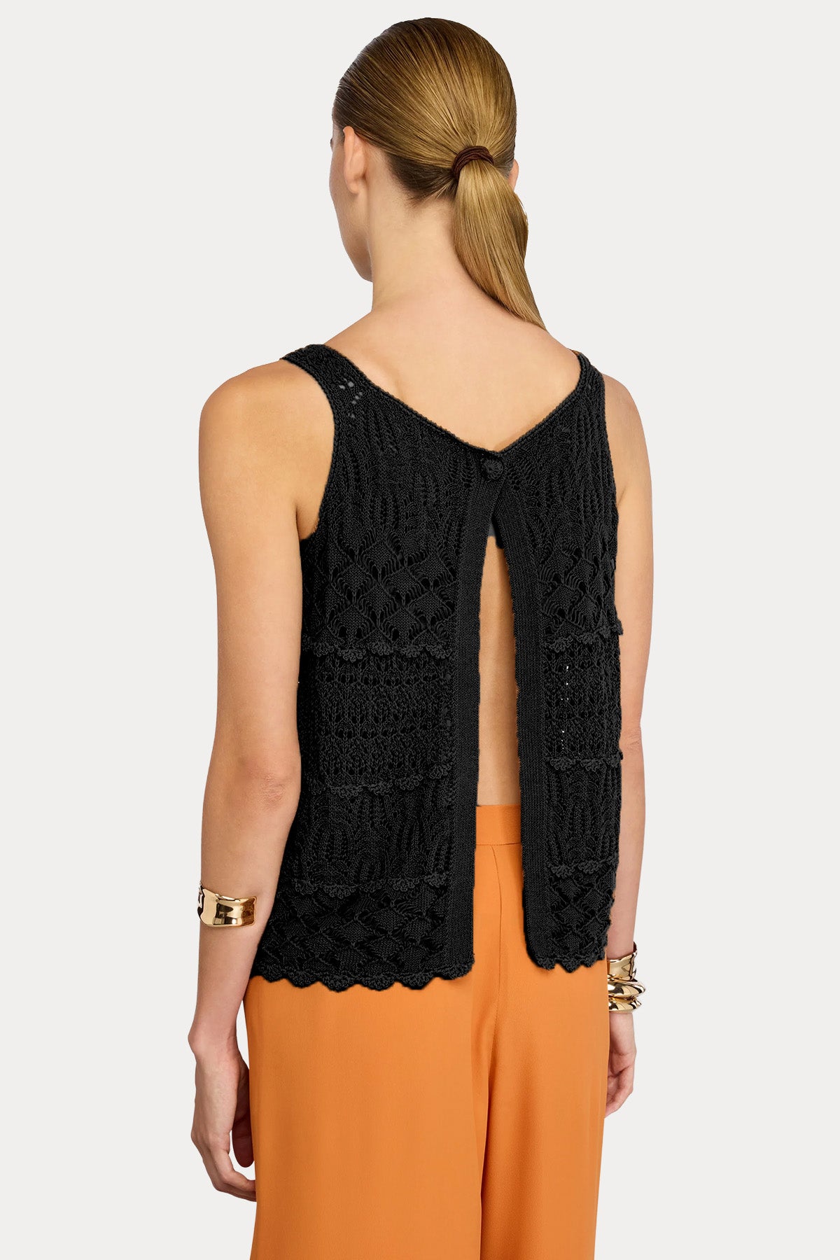 Semicouture Regular Fit Örgü Triko Bluz-Bluz-Libas