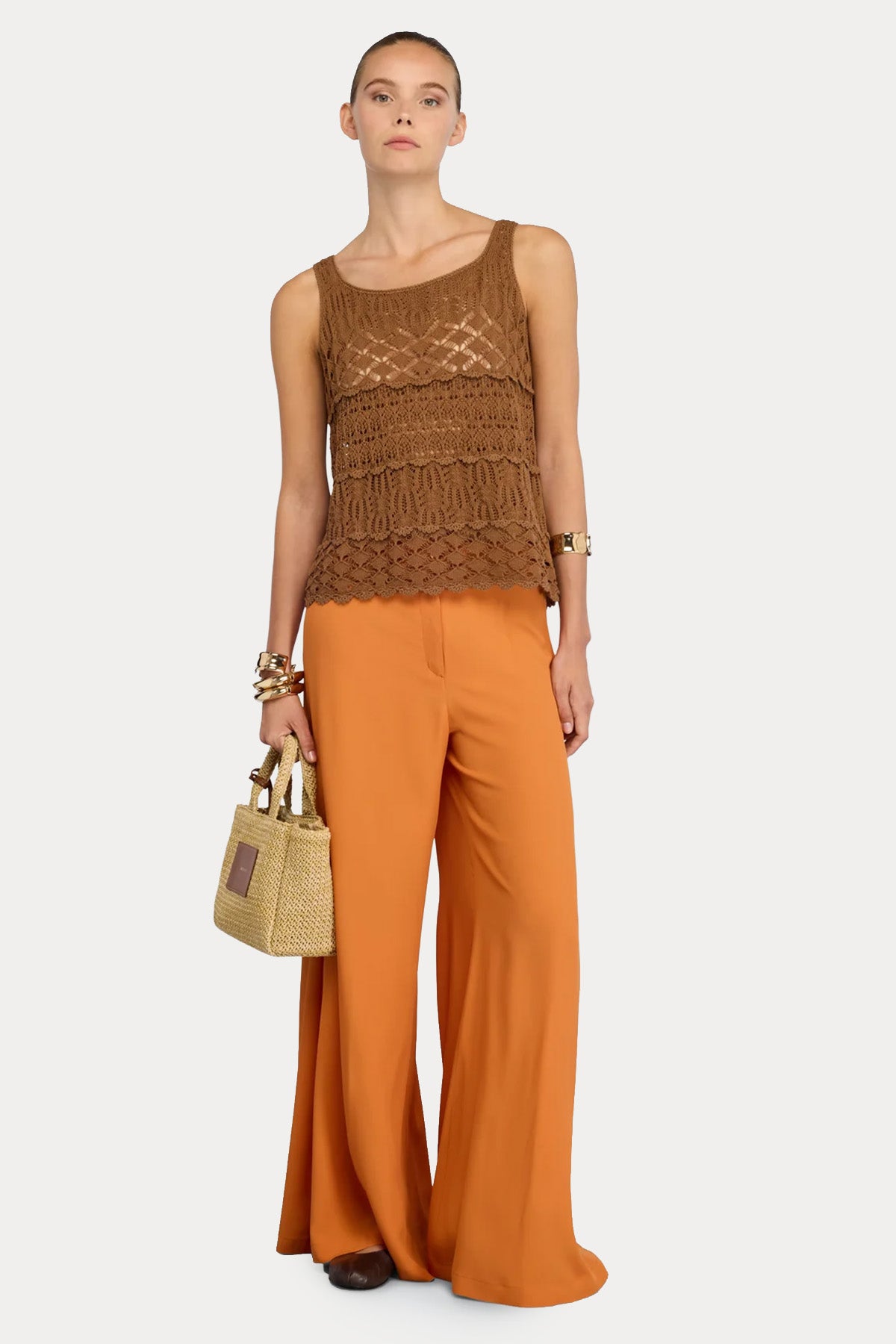 Semicouture Regular Fit Örgü Triko Bluz-Bluz-Libas