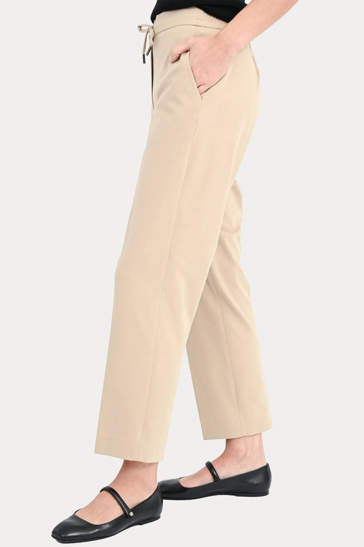 Circolo 1901 Slim Fit Beli Lastikli Streç Pantolon-Pantolon-Libas