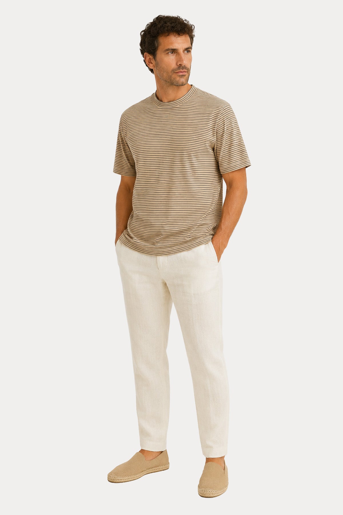 Circolo 1901 Regular Fit Yuvarlak Yaka Çizgili T-shirt