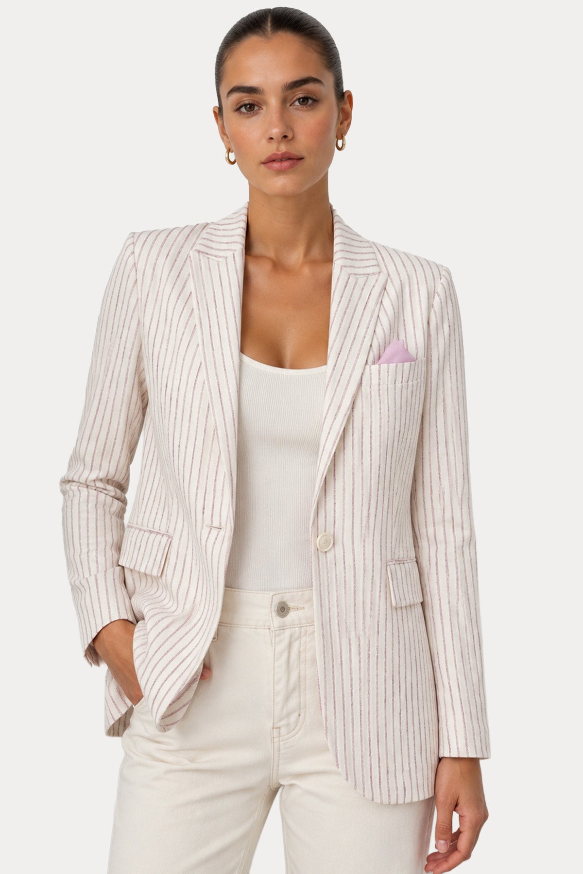 Circolo 1901 Çizgili Blazer Ceket