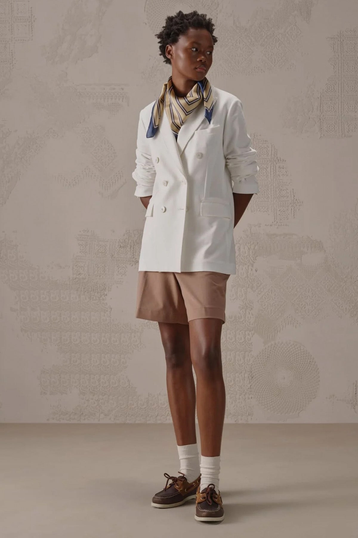 Circolo 1901 Relaxed Fit Yüksek Belli Streç Şort