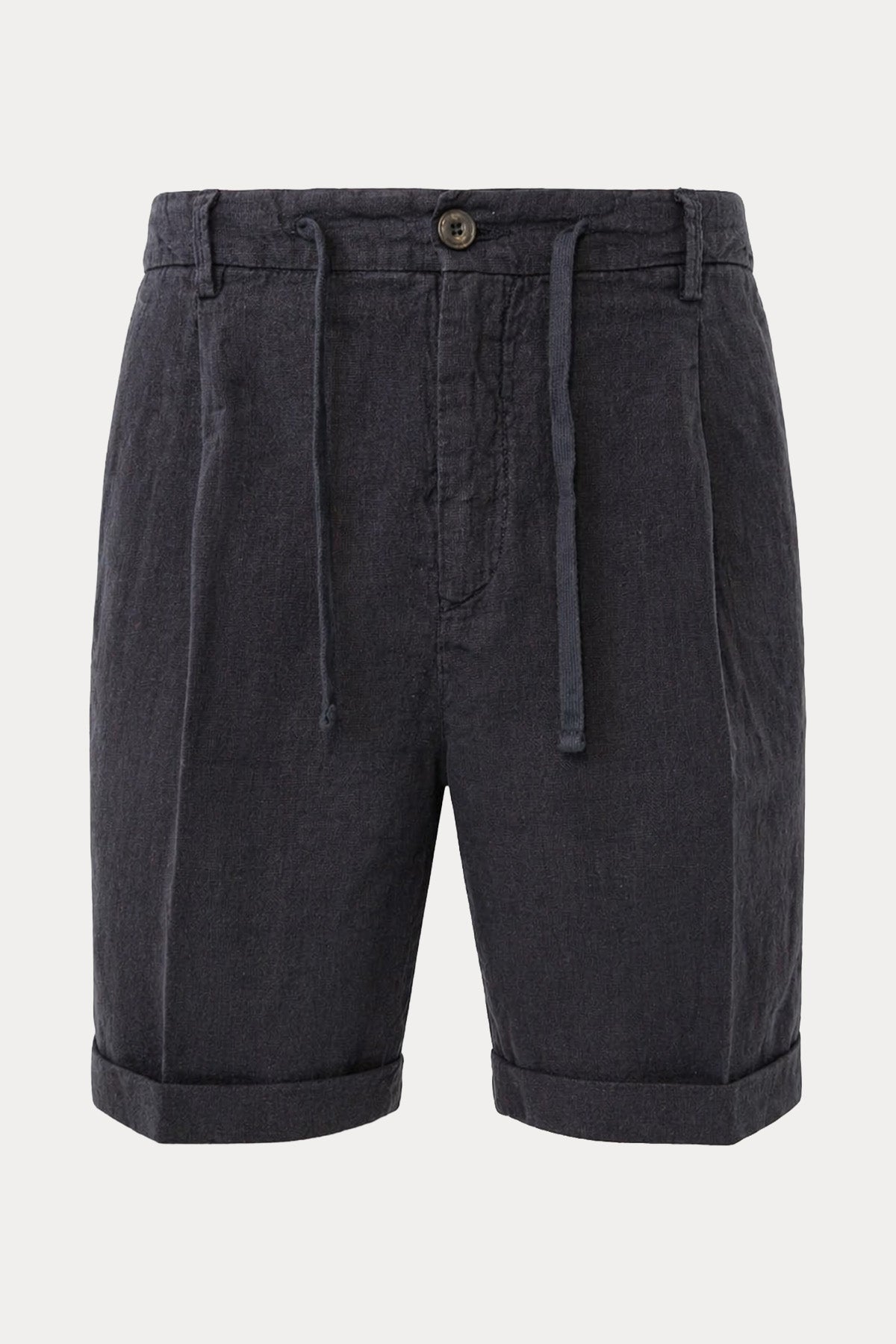 40 Weft Coach Easy Fit Tek Pile Beli Lastikli Keten Şort-Şort-Libas
