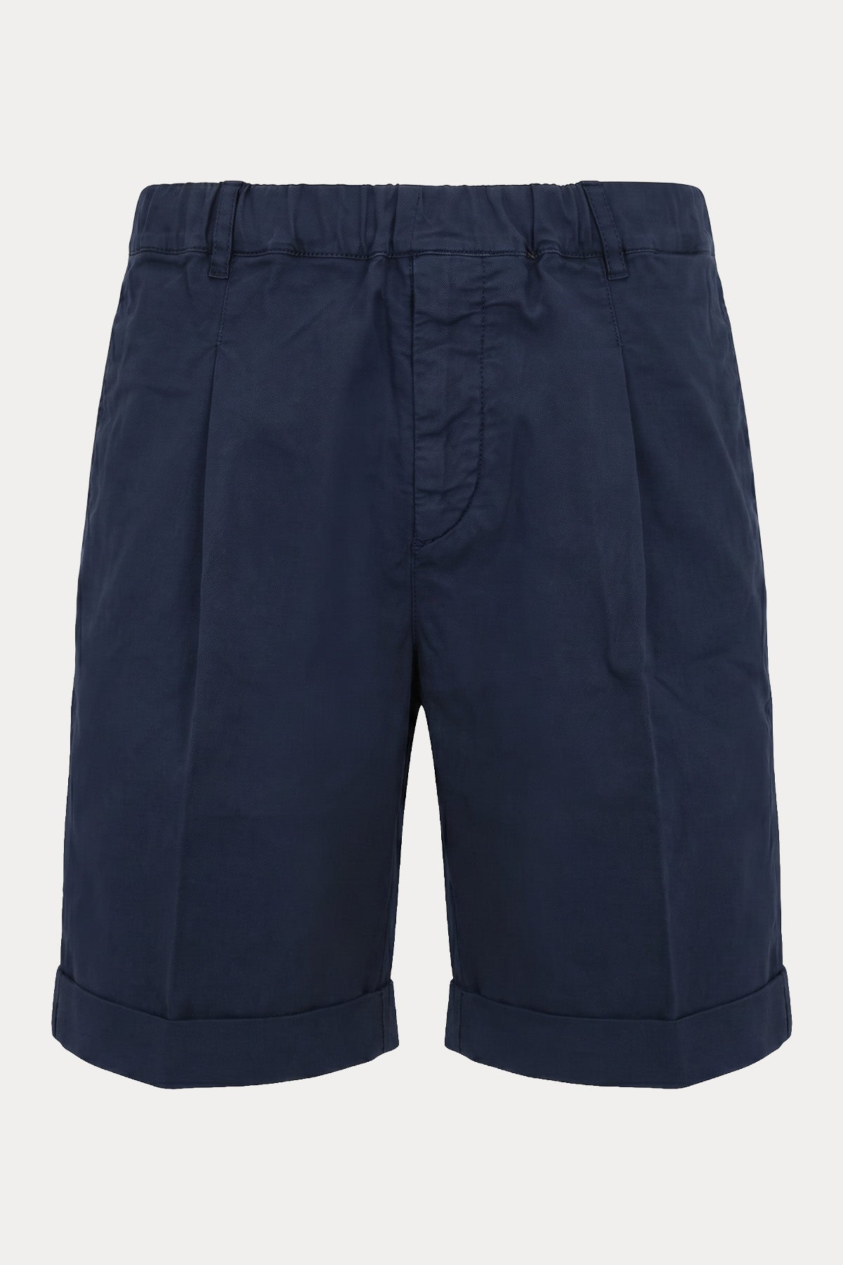 40 Weft Mike Easy Fit Tek Pile Beli Lastikli Streç Şort-Şort-Libas