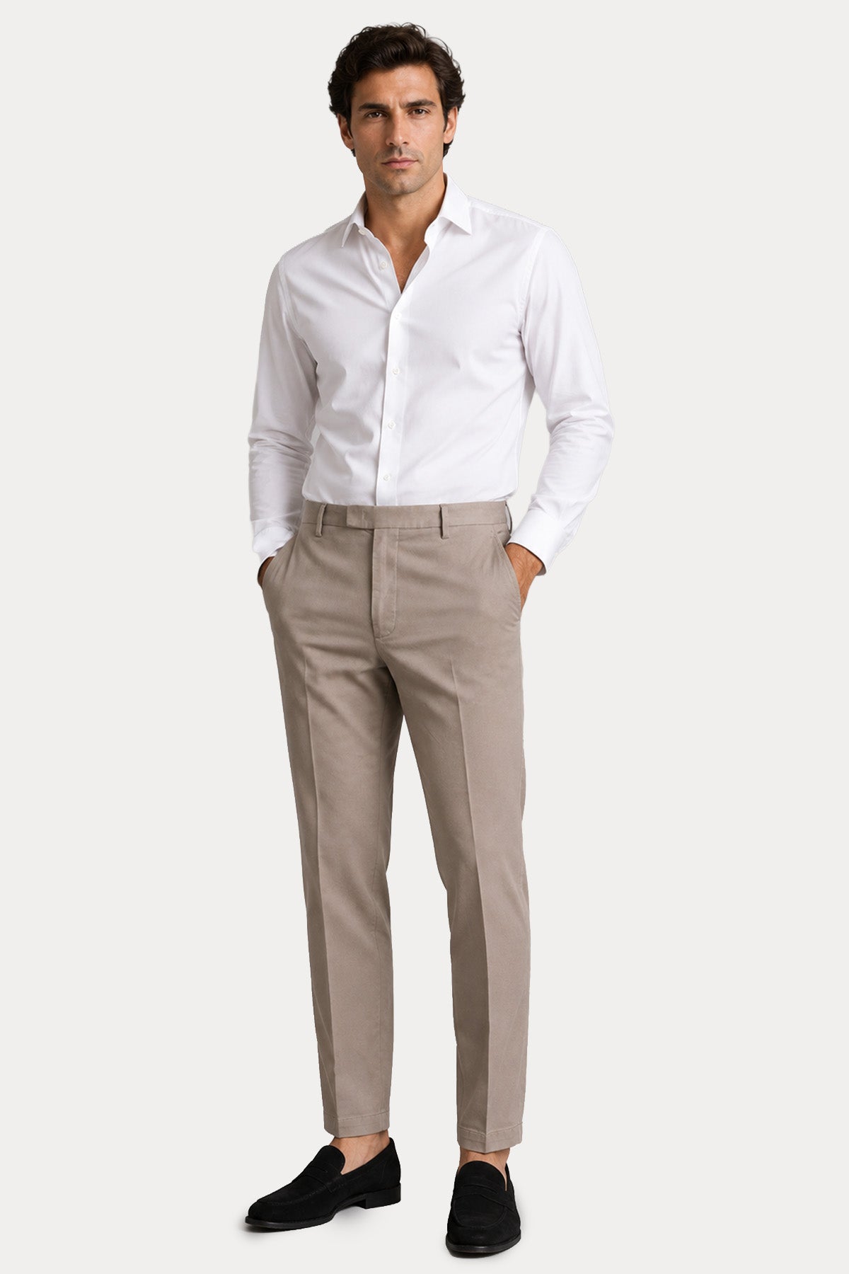 Michael Coal Slim Fit Yandan Cepli Pantolon