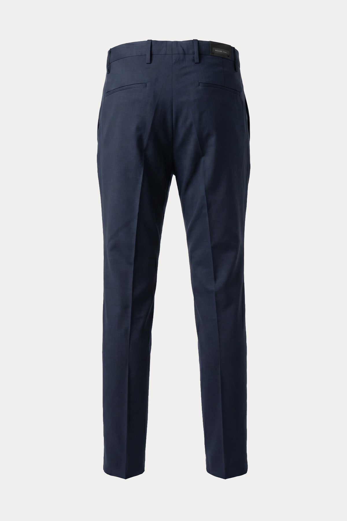 Michael Coal Slim Fit Yandan Cepli Yün Pantolon
