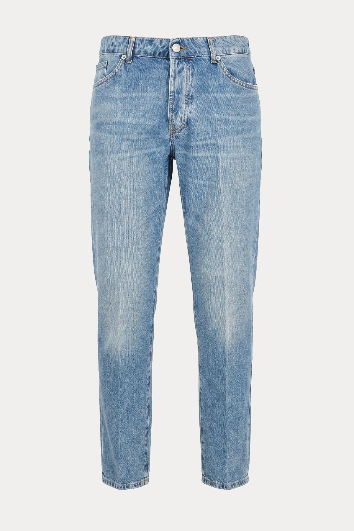 Michael Coal Carrot Fit Yıkamalı Jeans