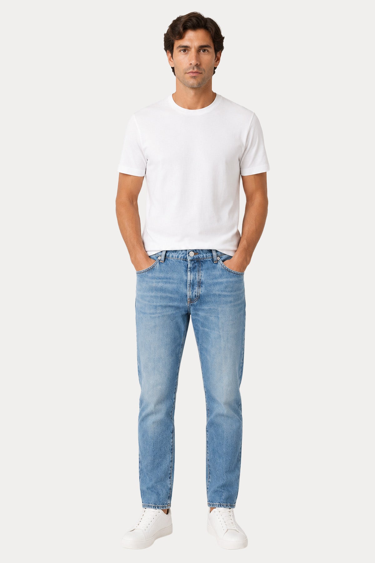 Michael Coal Carrot Fit Yıkamalı Jeans