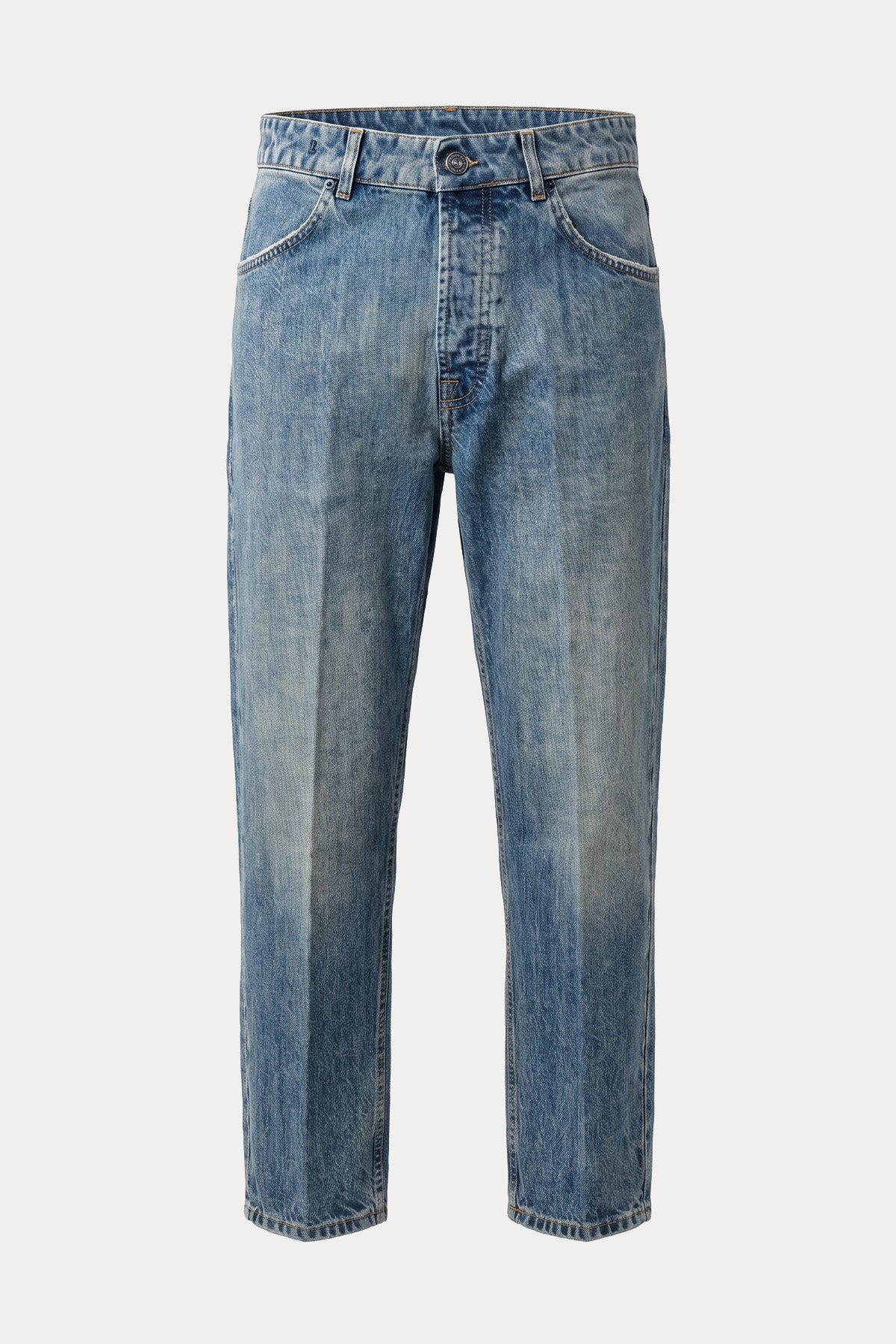 Michael Coal Carrot Fit Yıkamalı Jeans