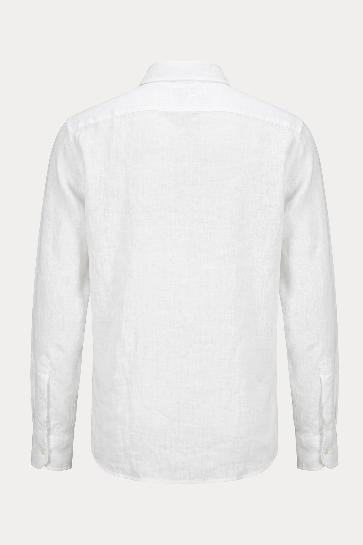 Saint Barth Regular Fit Keten Gömlek