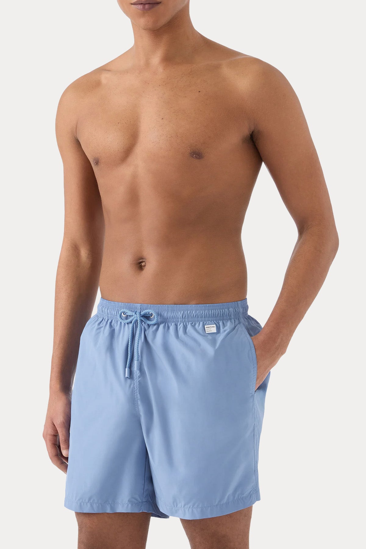 Saint Barth Pantone Beli Lastikli Şort Mayo-Şort Mayo-Libas