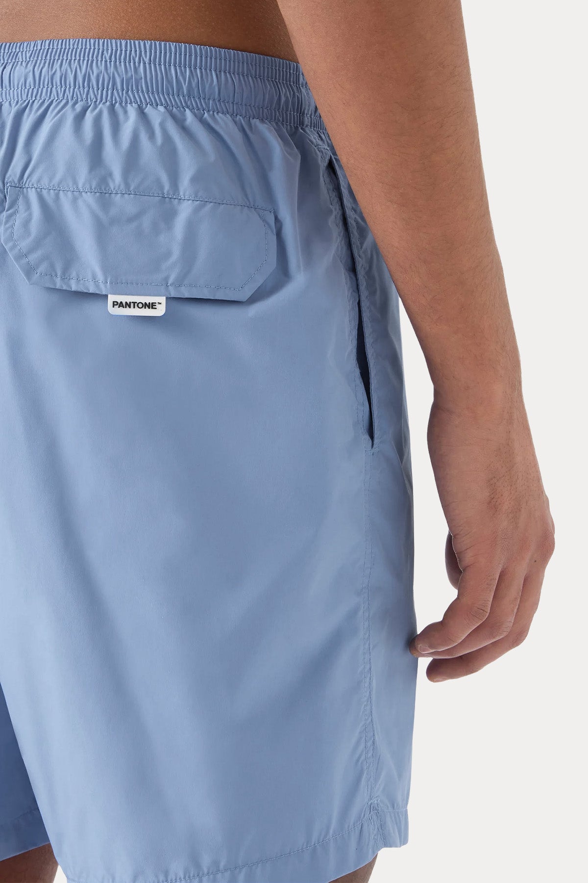Saint Barth Pantone Beli Lastikli Şort Mayo-Şort Mayo-Libas