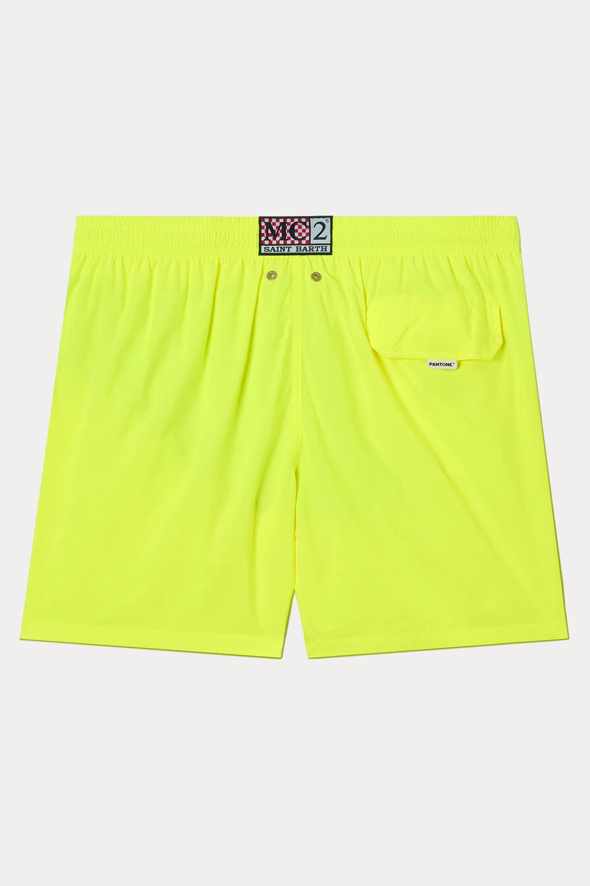 Saint Barth Pantone Beli Lastikli Şort Mayo-Şort Mayo-Libas