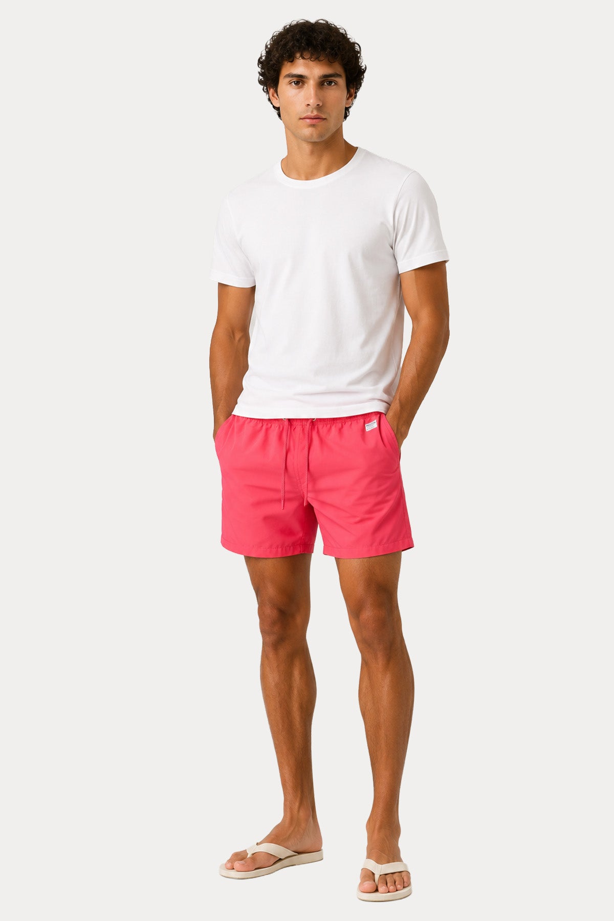 Saint Barth Pantone Beli Lastikli Şort Mayo